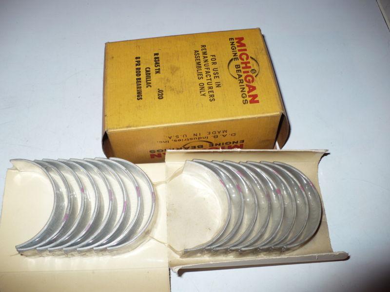 Find NOS Cadillac Rod Bearings 368 425 472 500 8345TK .020 in Kansas