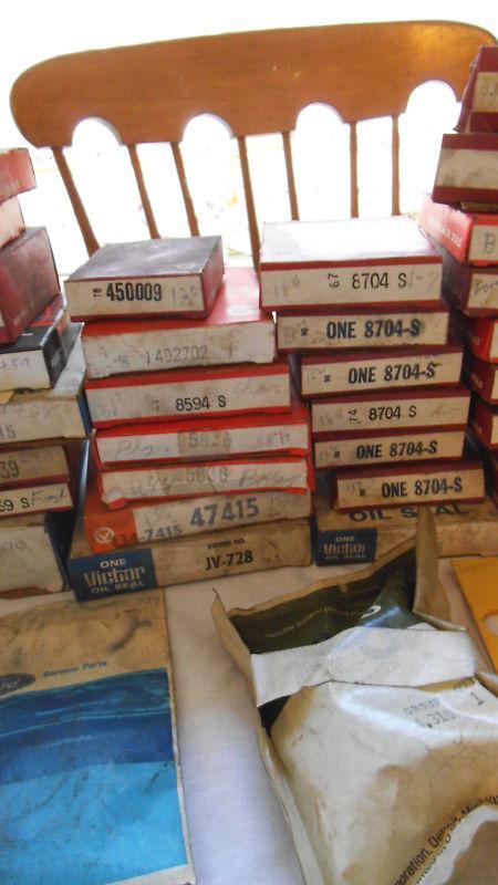 Vtg lot 50 NOS Misc National Federal Mogul Oil Seals in Boxes Auto Repair Parts, US $29.99, image 3
