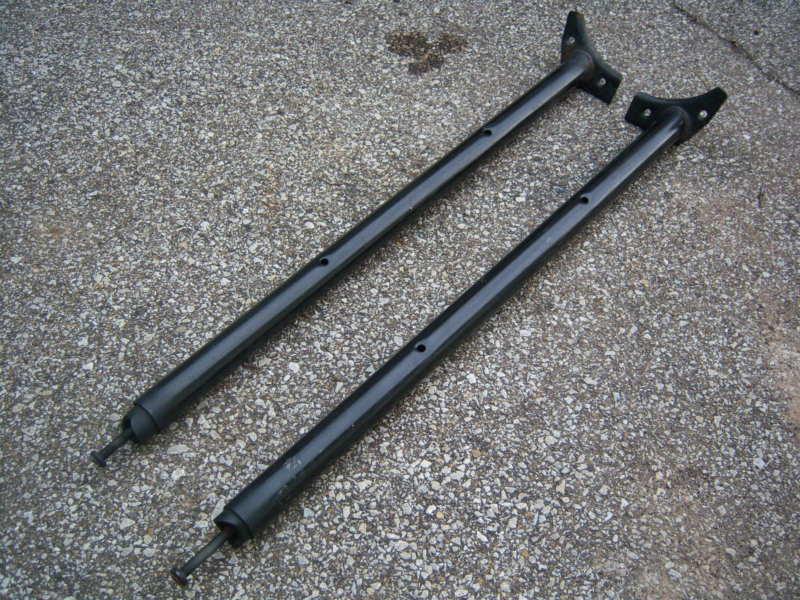 Jeep wrangler yj rollbar spreader bars roll bar extentions to front windshield 