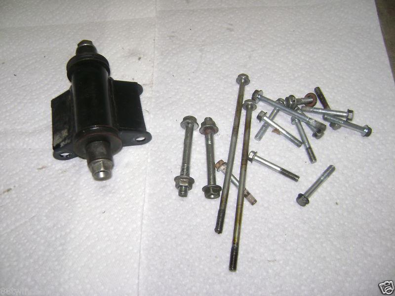 1985 honda rebel  cmx250  motor mount and assorted bolts