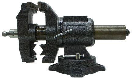 5" multi purpose vise anvil pipe 360 scale ruler swivel base & jaw free shipping