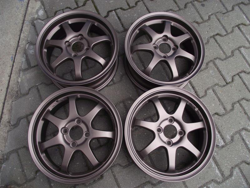 Rims jdm a-tech, 15x5,5jj, et45 4x100 bronze mat