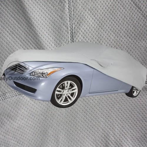 New custom-fit car cover for 1990-1995 corvette c4 zr-1 gray 4 layers non-woven