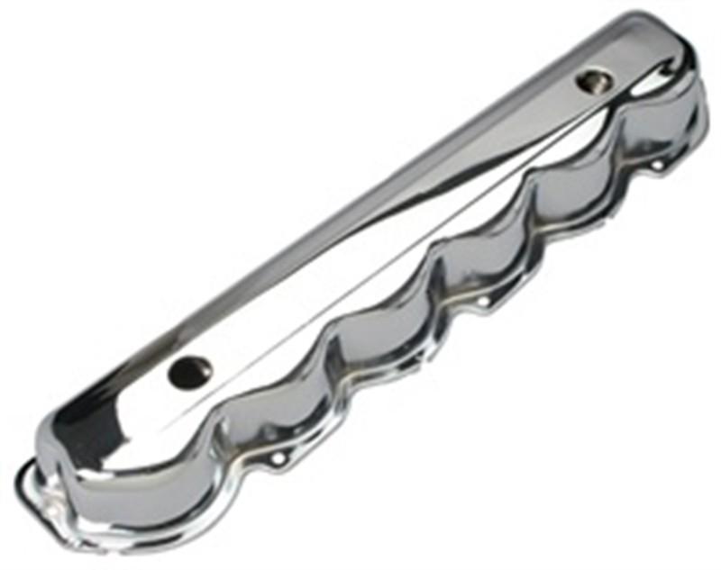 Trans-dapt performance products 9357 chrome plated steel valve cover; individual