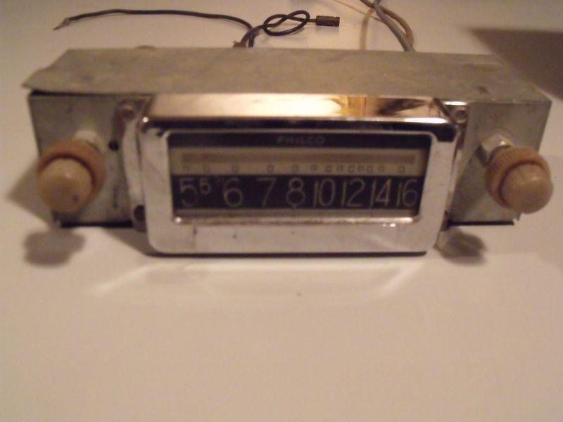 Vintage old antique philco car radio *rare*