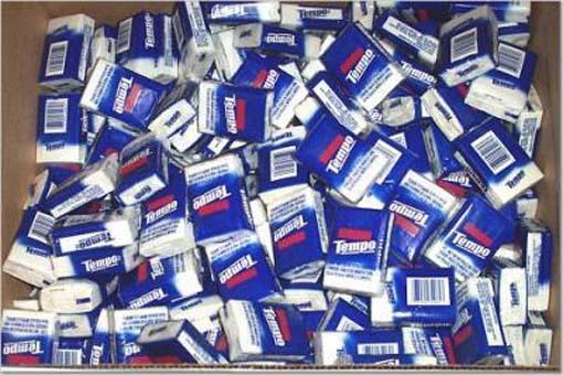 75 PACKS GENUINE TEMPO POCKET POCKETS PURSE SIZE TISSUE + FREE FAST SHIPPING, US $99.99, image 2