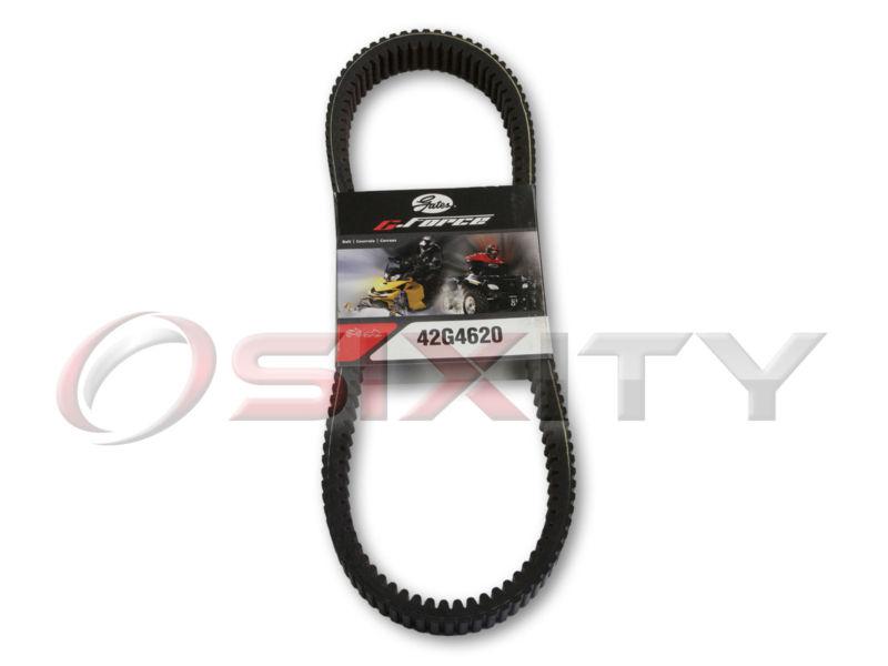 2010 polaris wide track iq 600 gates g-force belt drive kevlar aramid tz