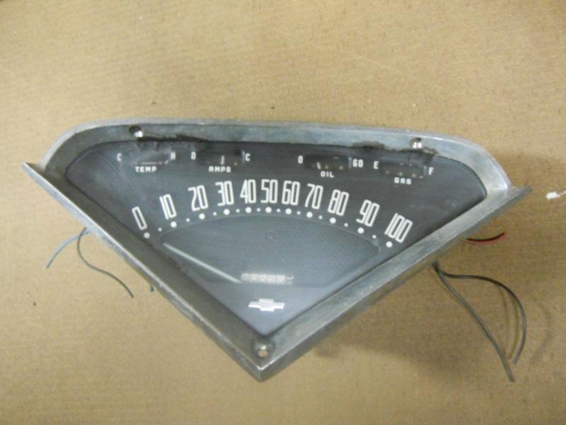 Chevy apache gauge cluster
