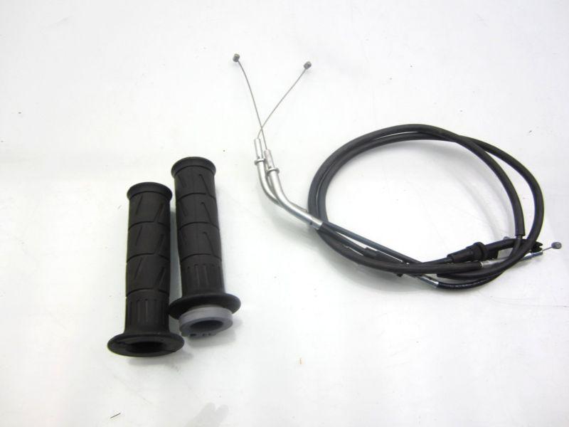 09 10 11 ex 650 r ex650 throttle cables guide tube & grip