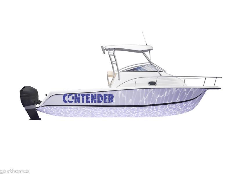Logo decal for contender: mako, boston whaler, persuit and others available