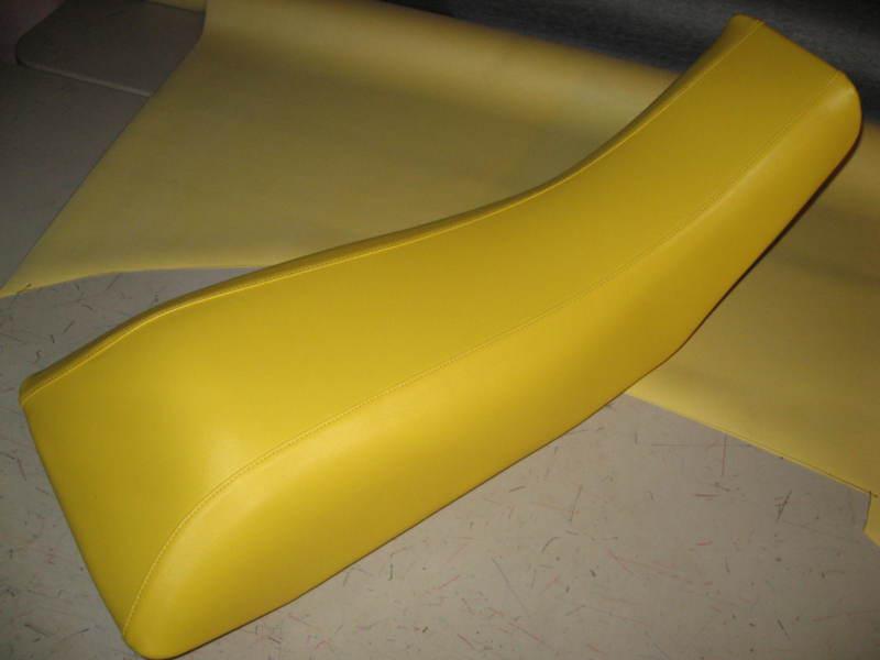 Scrambler trailblazer sport 400 yellow seat cover