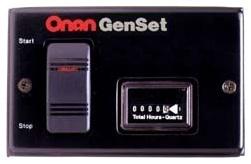 Cummins onan 300-5332 switch analog hourmeter panel