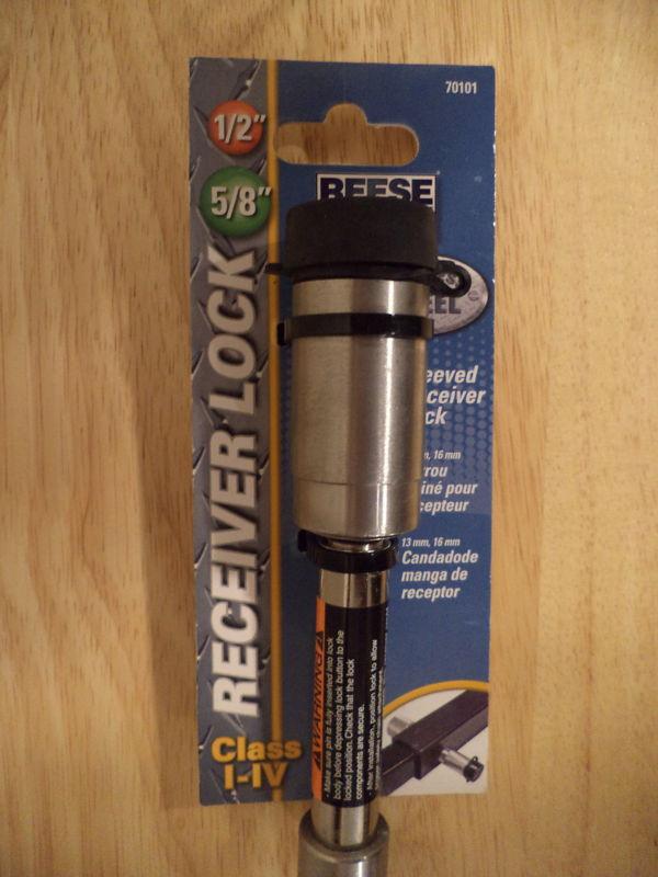 Reese towpower 70101 sleeved receiver lock 1/2" & 5/8"! class i-iv free shipping