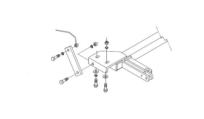 Blue ox bx1640 base plate for chevy suburban 2500 98-00