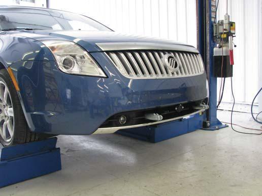 Blue ox bx2616 base plate for mercury milan hybrid 10