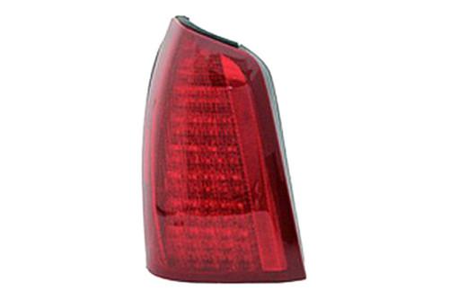 Replace gm2800181 - cadillac deville rear driver side tail light assembly led
