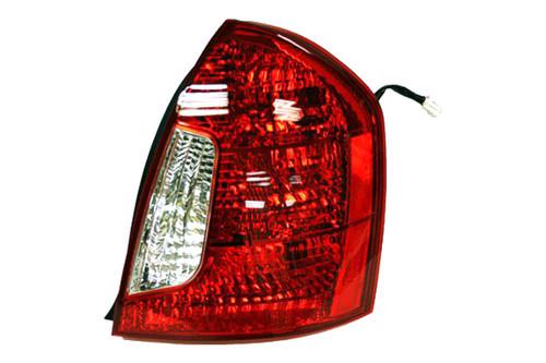 Replace hy2801136v - fits hyundai accent rear passenger side tail light assembly