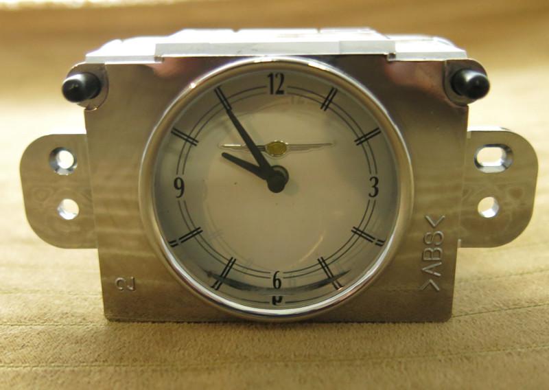 '99-04 chrysler 300m analog dash clock tested w/ wings oem 