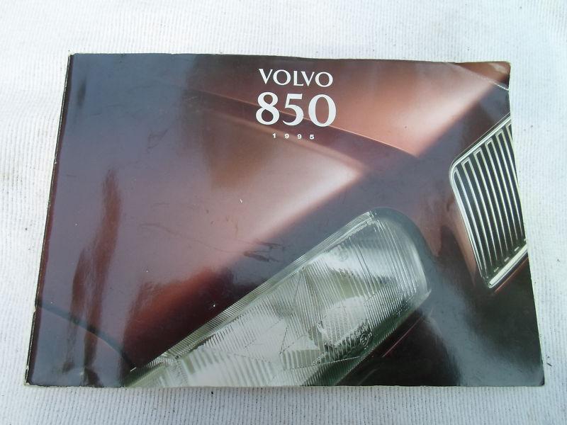 1995 volvo 850  original owners manual  oem! free shipping!