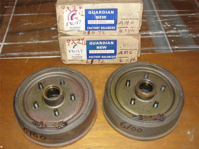 Find PAIR NOS 1958 1959 1960 1966 1967 1968 1969 1970 AMC FRONT BRAKE