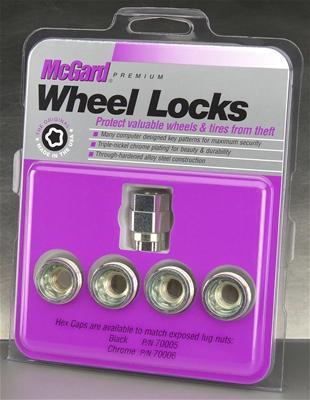 Mcgard 24012 12 x 1.5mm tough wheel locks open end cone conical acorn lug nuts