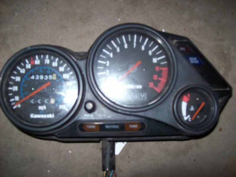 1994 kawasaki ex500 ex-500 gauges