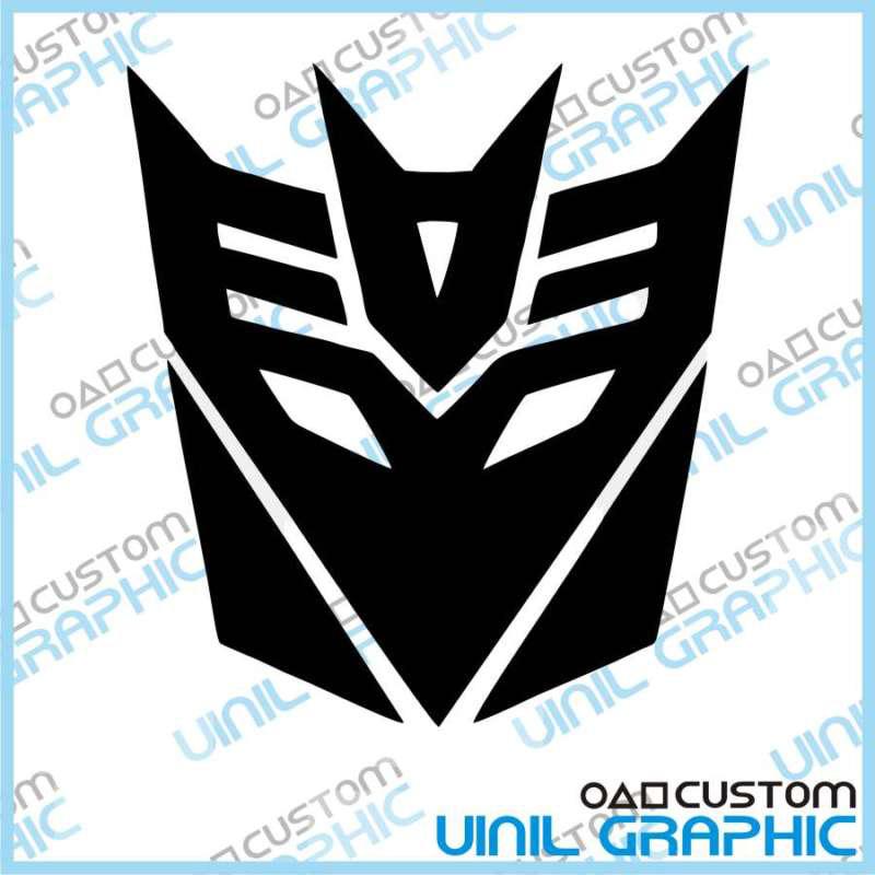 Decepticons logo car & truck vinyl graphics decal & sticker