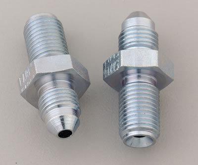 Earl's performance brake adapter -3 an male-3/8-24" if male straight