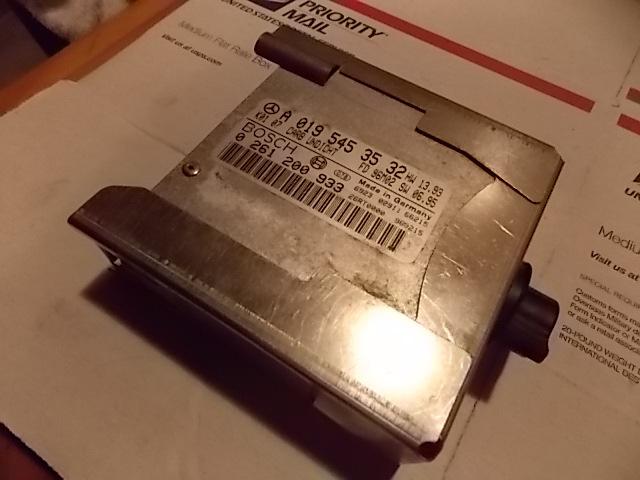Mercedes throttle diag control module ecu, electrical carb diagnosis a0195453532