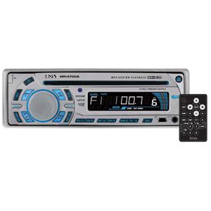 Brand new - boss audio mr1470us am/fm/cd usb sd front aux - silver - mr1470us
