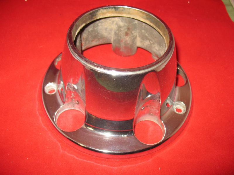 1986-1996 ford f150 / bronco 4x4 bolt-on front chrome center cap