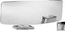 Attwood universal mount rear view ski mirror 9083-7