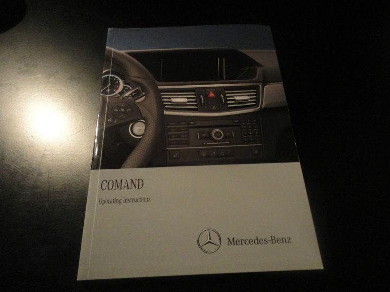 2011 mercedes benz comand navigation owners manual
