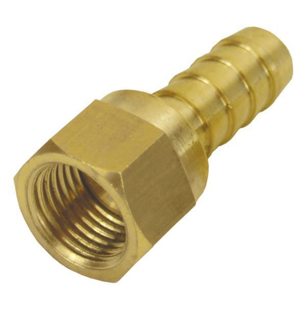 Derale performance -6an female swivel x 3/8" barb hose fitting: 98200