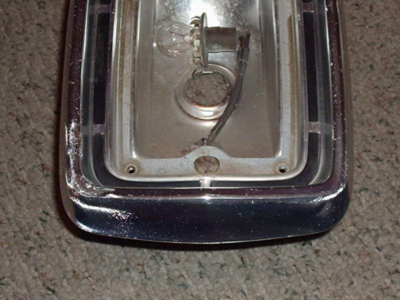 66 Fairlane Taillight Bezel OE OEM Ford Good Used GT 500 XL Convertible Fixture, US $14.99, image 3