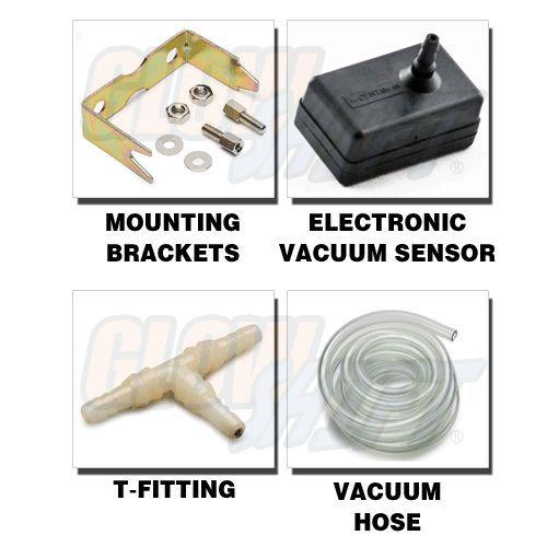 52mm RED DIGITAL ELECTRONIC VACUUM VAC GAUGE w SENDER, US $68.99, image 2