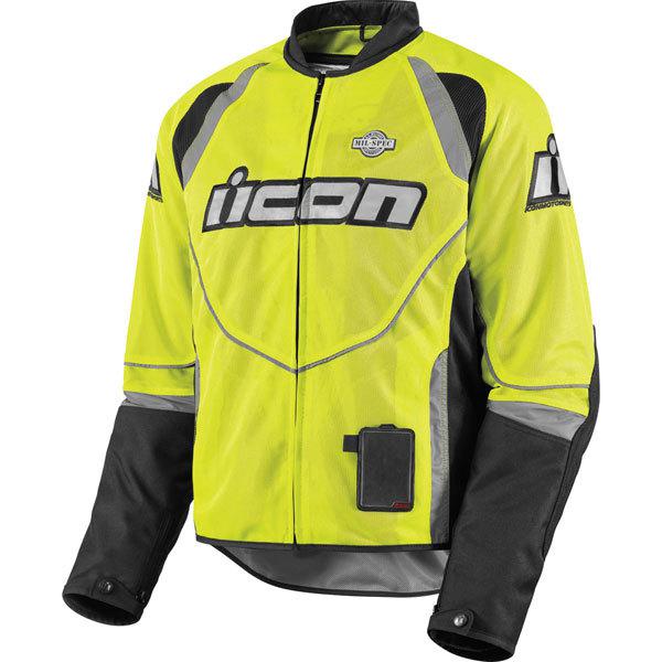 Mil spec yellow l icon hooligan 2 mil-spec textile jacket