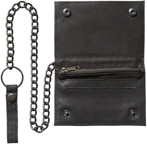 Fox Racing Mens FXDLX Axel Denim Leather Wallet 2013 Black, US $44.00, image 2