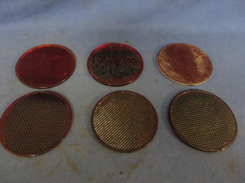 VINTAGE BRAKE LIGHT STOP LIGHT LENSES (LOT OF 6) , US $150.00, image 8
