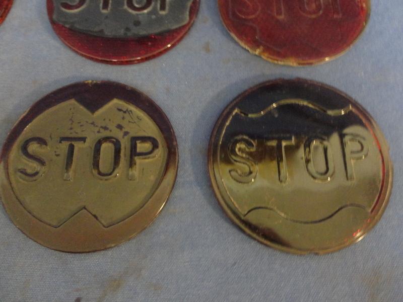 VINTAGE BRAKE LIGHT STOP LIGHT LENSES (LOT OF 6) , US $150.00, image 11