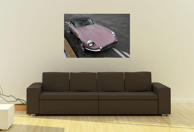 Jaguar Type-E V12 HD Poster Classic Super Car Print multiple sizes available, US $14.99, image 2