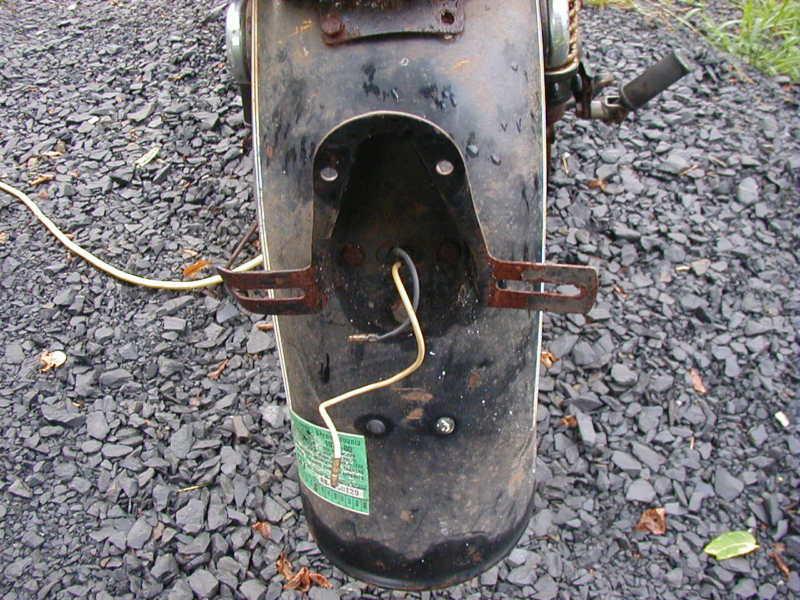 1970 Moto Guzzi rear fender, US $129.00, image 2