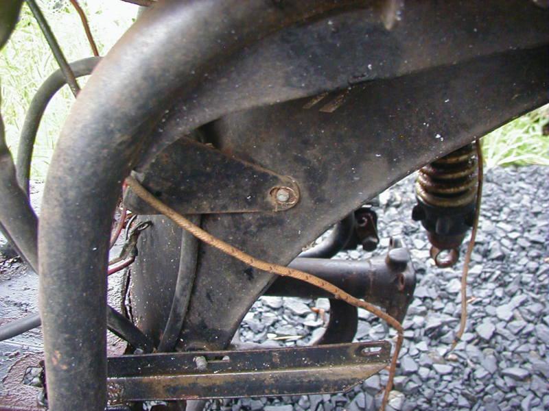 1970 Moto Guzzi rear fender, US $129.00, image 4