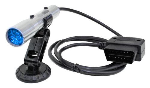Speedhut sst-max obdii shift light blue, silver tube (for 2008 and newer cars)