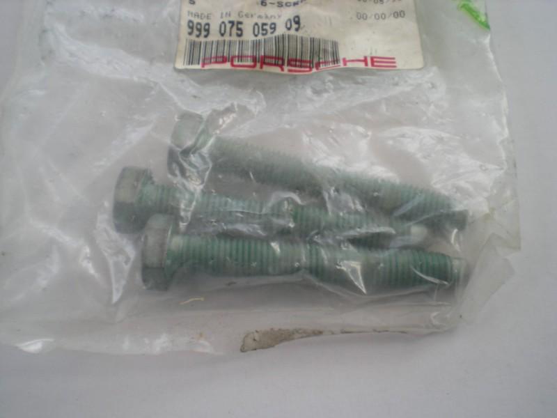 Porsche 993 transmission carrier hex head screws 10x70mm 1995-98 new