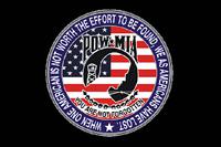 Specialty pow/mia - 6"x9" tax free- shipping free 