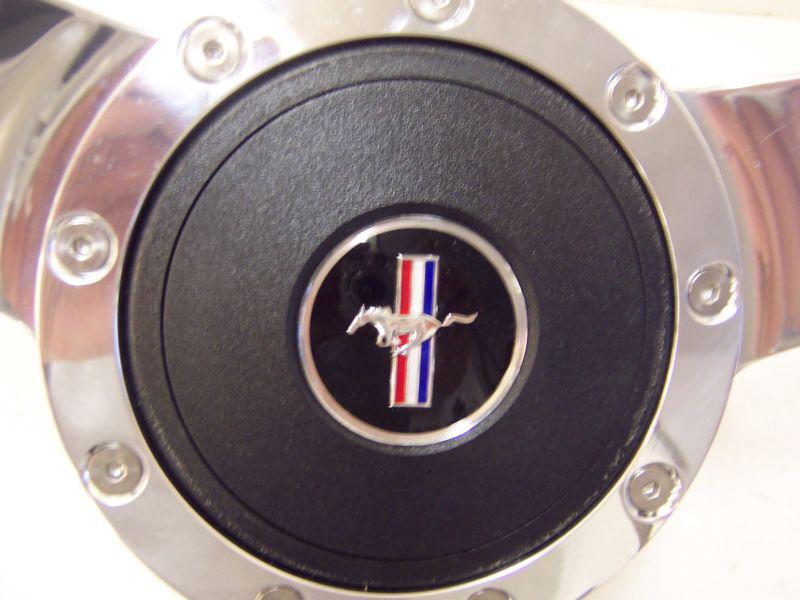 1967-1973 Mustang,Genuine hand rubbed mahogany & aluminum steering wheel kit , US $359.95, image 2