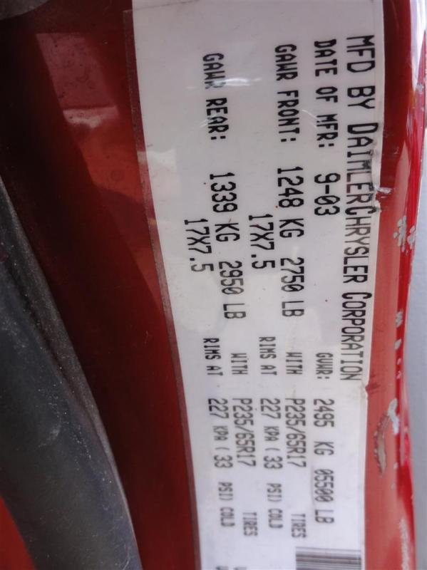 03 04 jeep grand cherokee starter motor 4.7l