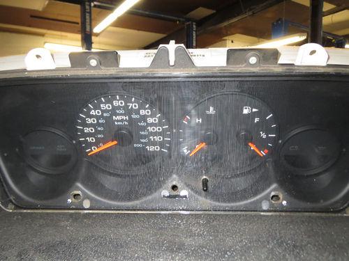 2001 dodge neon instrument cluster