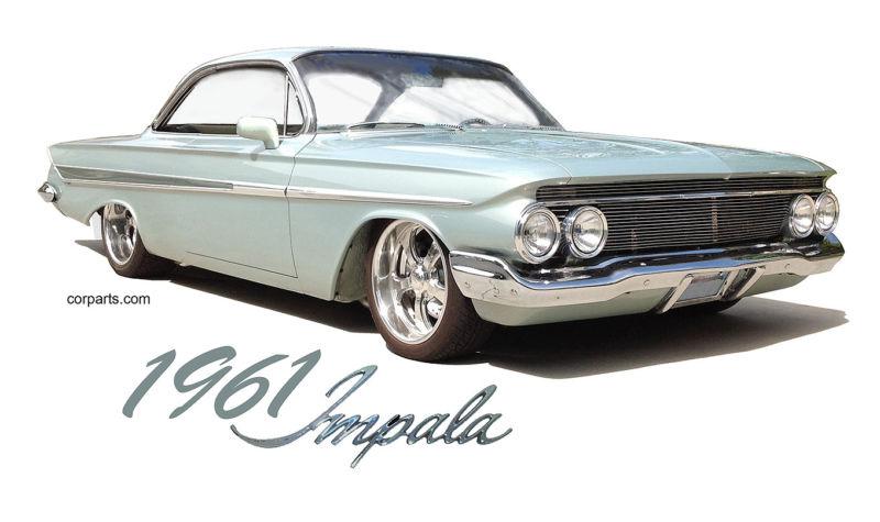 Auto art t-shirt '61 impala custom